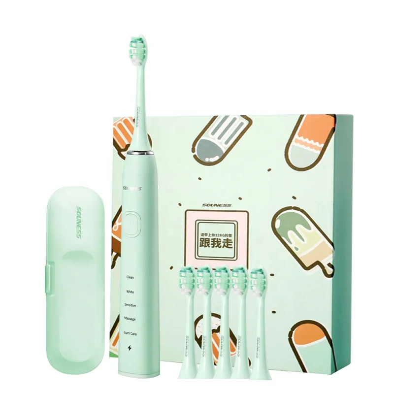 Baolijie Wholesale Bulk Souple Adulte Rechargeable Sonica Electric Rechargeable Toothbrush