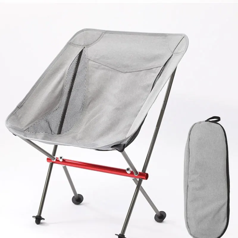 Manufacturer Direct Selling Beach Chair Outdoor Folding Chair Oxford Cloth Steel Pipe Armrest Portable Leisure Armchair Armchair