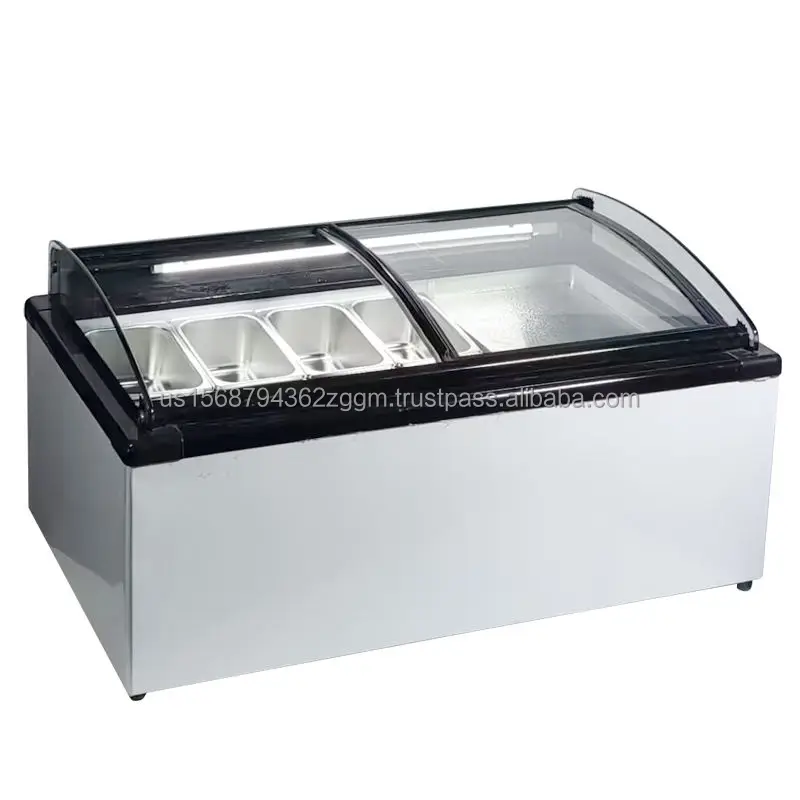 8 шт. витрина для мороженого