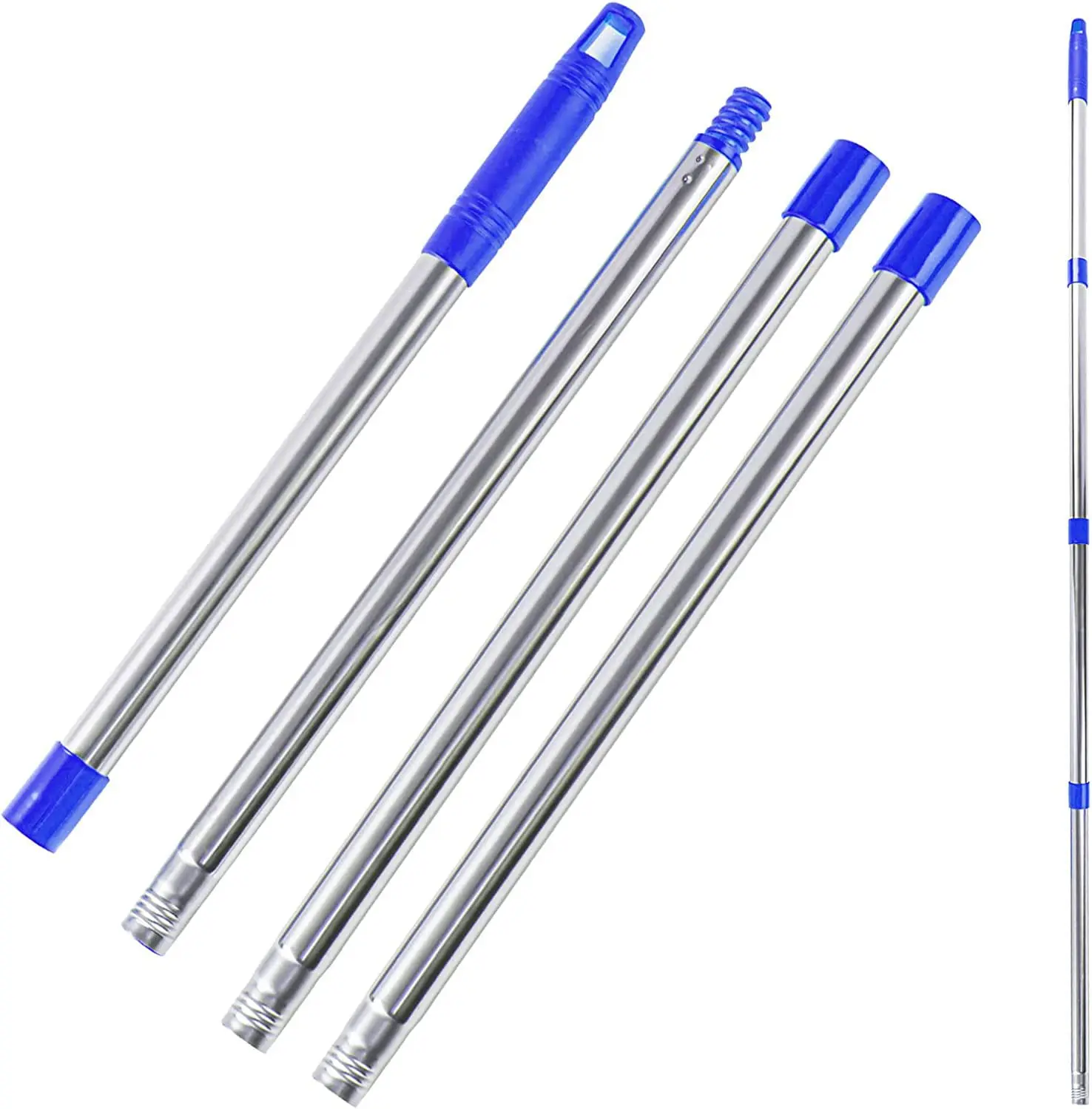 ceiling cleaning floor mop stick and stainless steel tubing Telescopic Window squeegee Pole