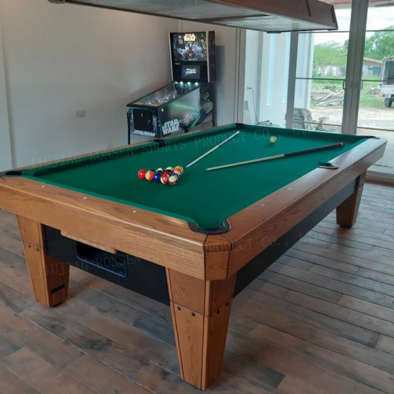 New Design Indoor Adult Sport 8ft Diamond Billiard Pool Table for bar, club, game room
