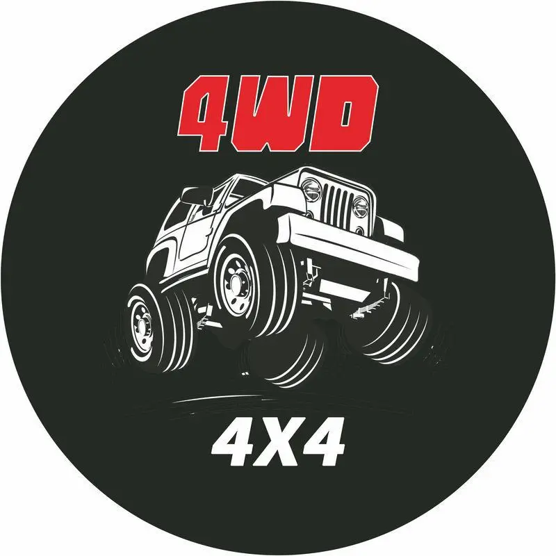 Customized LOGO waterproof  tire cover thickened car spare tire cover for jeep