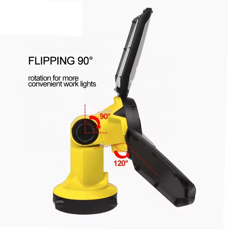 Wholesale 130 Lumen Waterproof Foldable ABS Material Lamp outdoor handle light camping