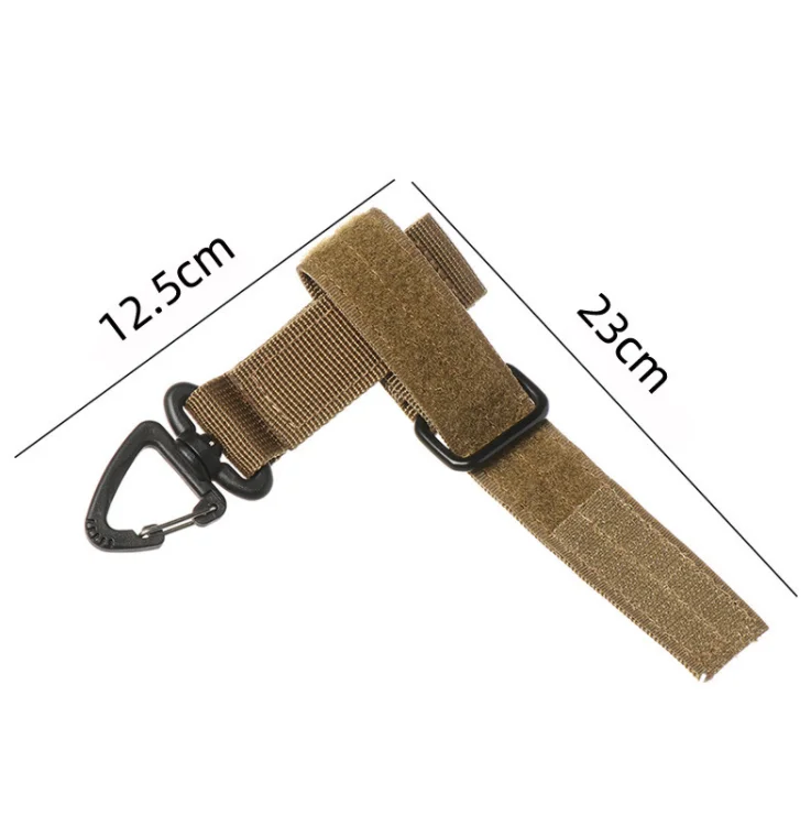 Multi Tool  Gloves Hook Outdoor Tactical Anti-lost Waist Bag Camping Hanging Buck Climbing Rope Storage Keychain Nylon