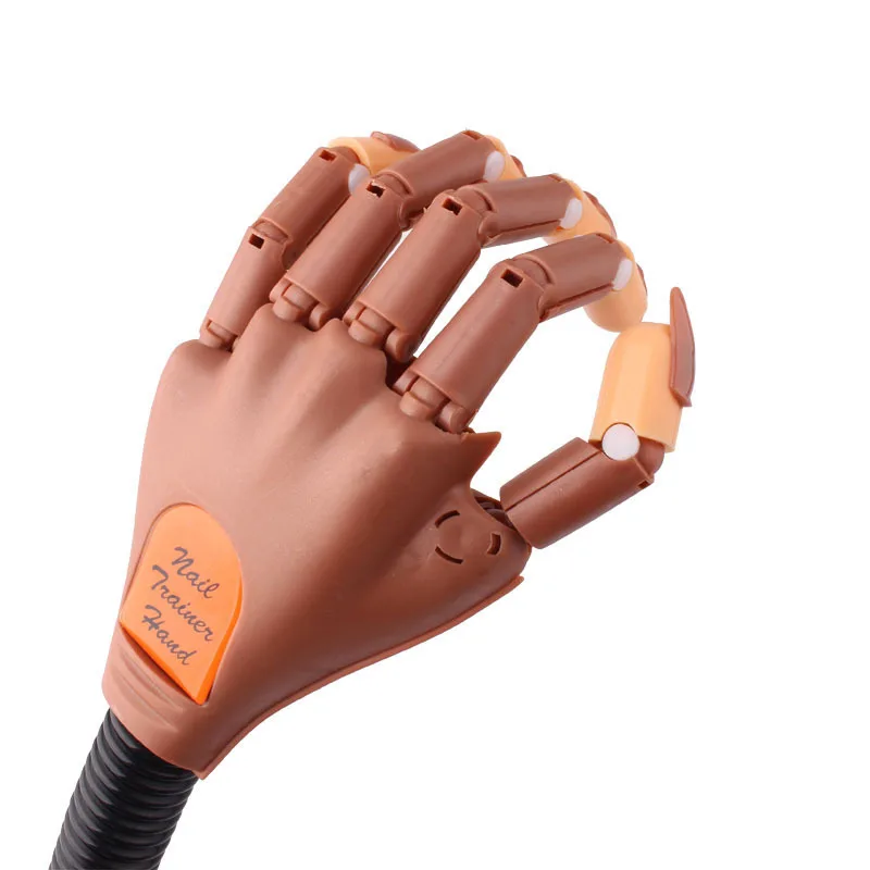 Foreign trade hot sale movable joint nail practice prosthetic hand bendable hand model