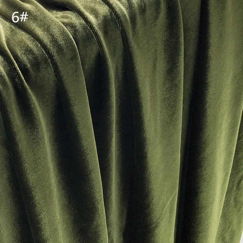 Polyester spandex Velvet dress stretch velvet Christmas jewelry box Cushion Cover velvet sofa set