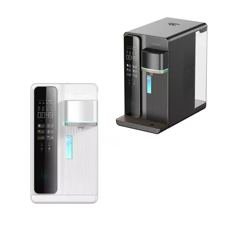 Home Hydrogen UVC Reverse Osmosis Hot and cold Water Dispenser Purificadora De Agua RO Water Purifier