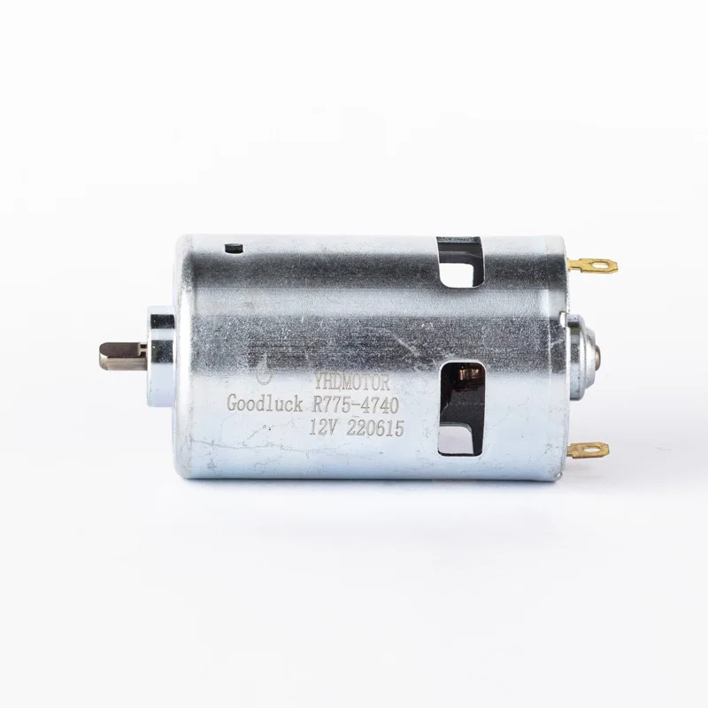 High Torque Low Noise dc motor YHD -775 dc motor chuck Used for toys, electrical appliances and medical equipment