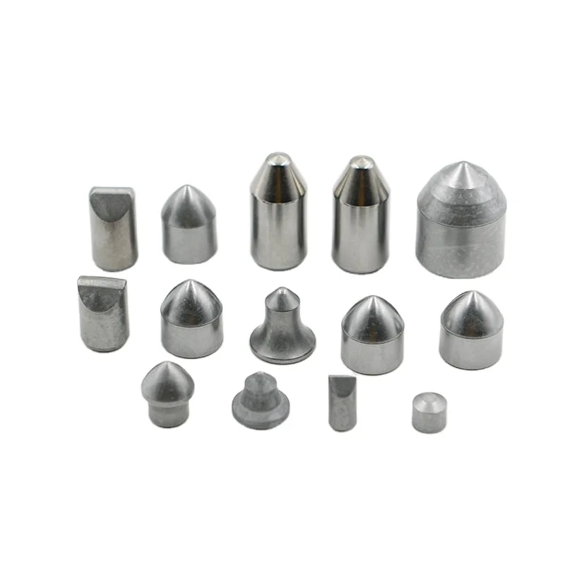 High-Quality Tungsten Cemented Carbide Buttons Carbide Tungsten Stock Lots  For Engineering Grade Coal Cutter Drilling Tools
