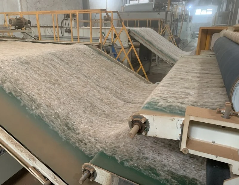 S shape Elastic vertical lapping coir coconut mattress mat production line