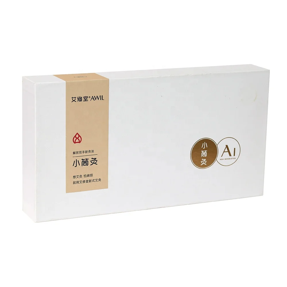 OEM/ODM Handmade Natural Mild Mugwort Moxibustion Sticks and Smokeless Moxa Rolls for Body Moxibustion Therapy