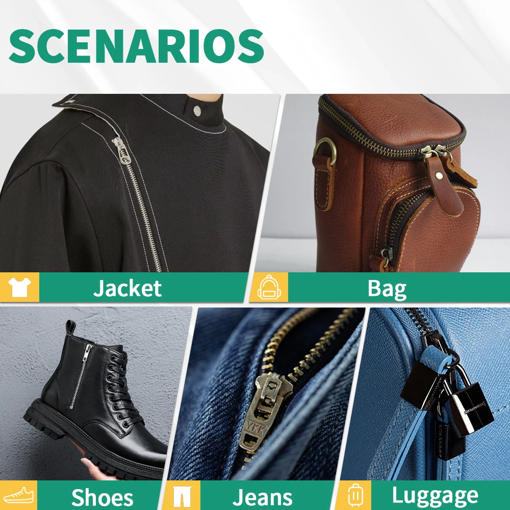 Low Price Wholesale M5# 5.5Kg /100 Meter/ Rolls Long Chain Brass Y teeth Metal Zippers ForJeans Bag Clothing Garment Dyed Tape