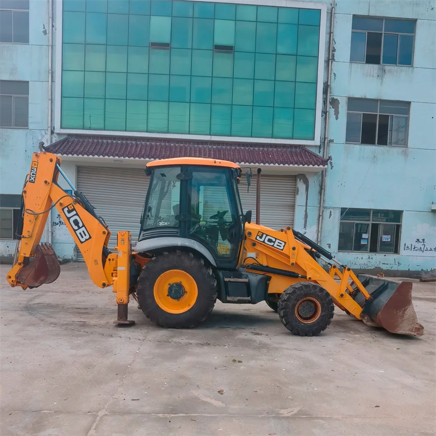 Good Condition Machinery Industry Equipment Construction Used JCB 3CX China  Backhoe Loader Wheel Excavator