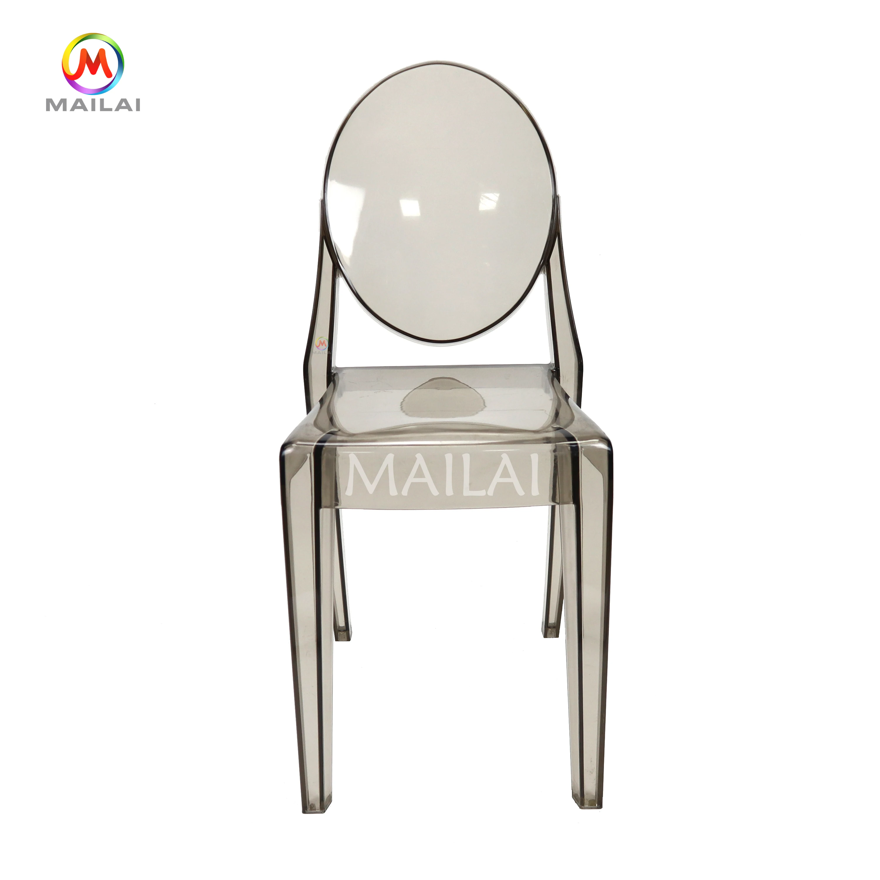 Wedding Garden Restaurant Dining Chair PC Polycarbonate Resin Plastic Chair Ghost Wedding Chair For Party Decoration