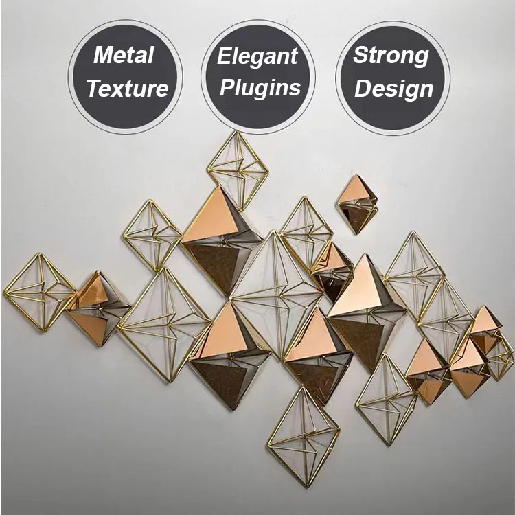 154*78cm Nordic metal wall art home decor wall pendant iron hanging living room decor luxury home accessories