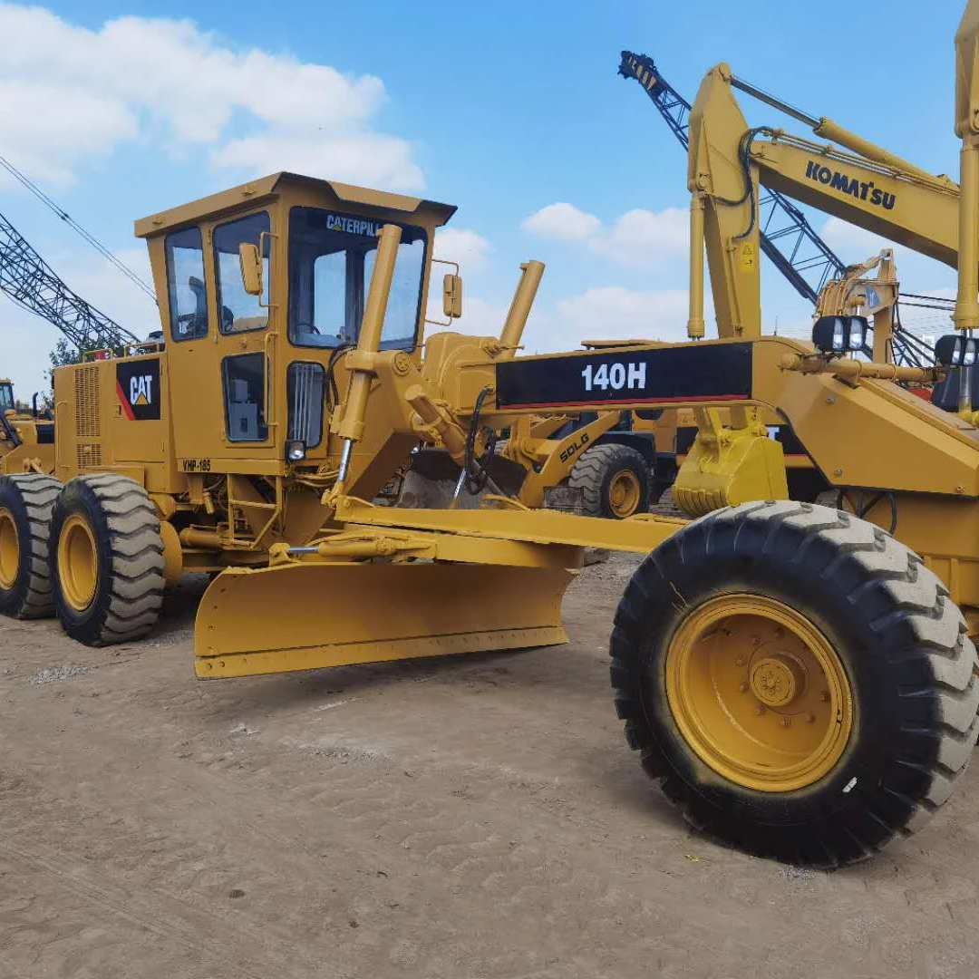 Well Maintanced Motor Grader Used CAT 140H Motor Grader Caterpillar 140H 140K 140G Used Motor Grader For Sale Used CAT 140H