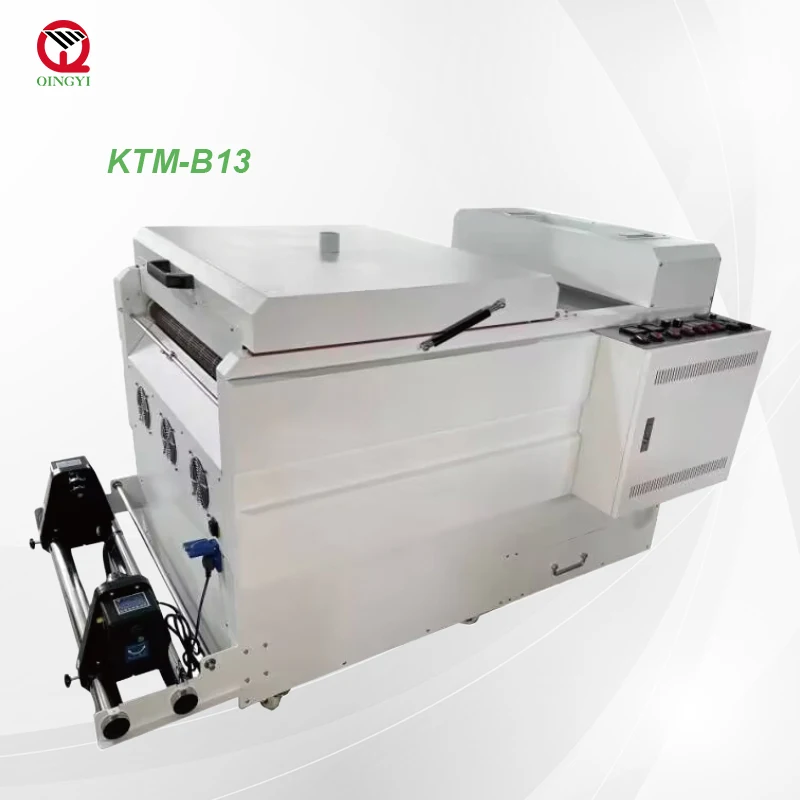 Qingyi KTM-B13 шейкер Порошковая машина dtf принтер для футболки печать рулонной пленки с Порошковым шейкером i3200