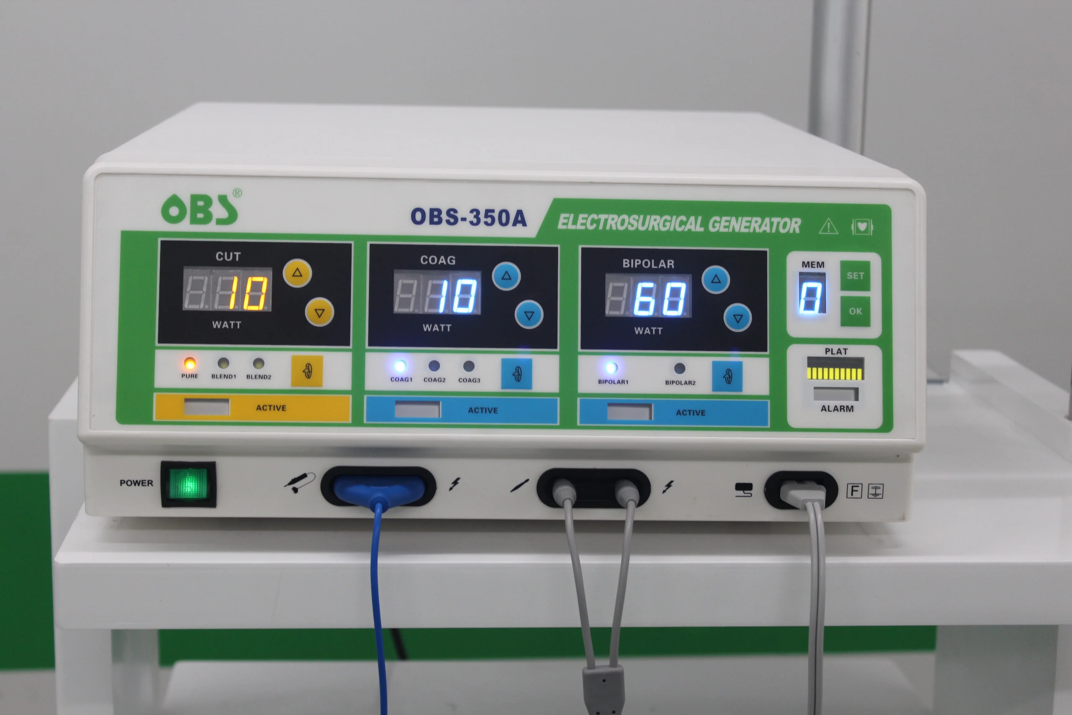 8 Modes Surgical Machine ESU Generator OBS-350A Diathermy Cautery CE Electrosurgical Unit