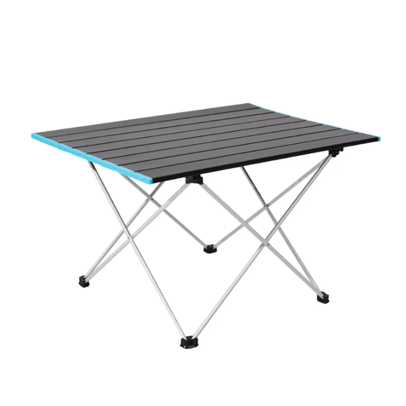 Aluminum Folding Table Outdoor Lightweight Portable Camping Picnic Fishing Metal Outdoor,home Bar Modern 58*15*5.2cm Outdoor