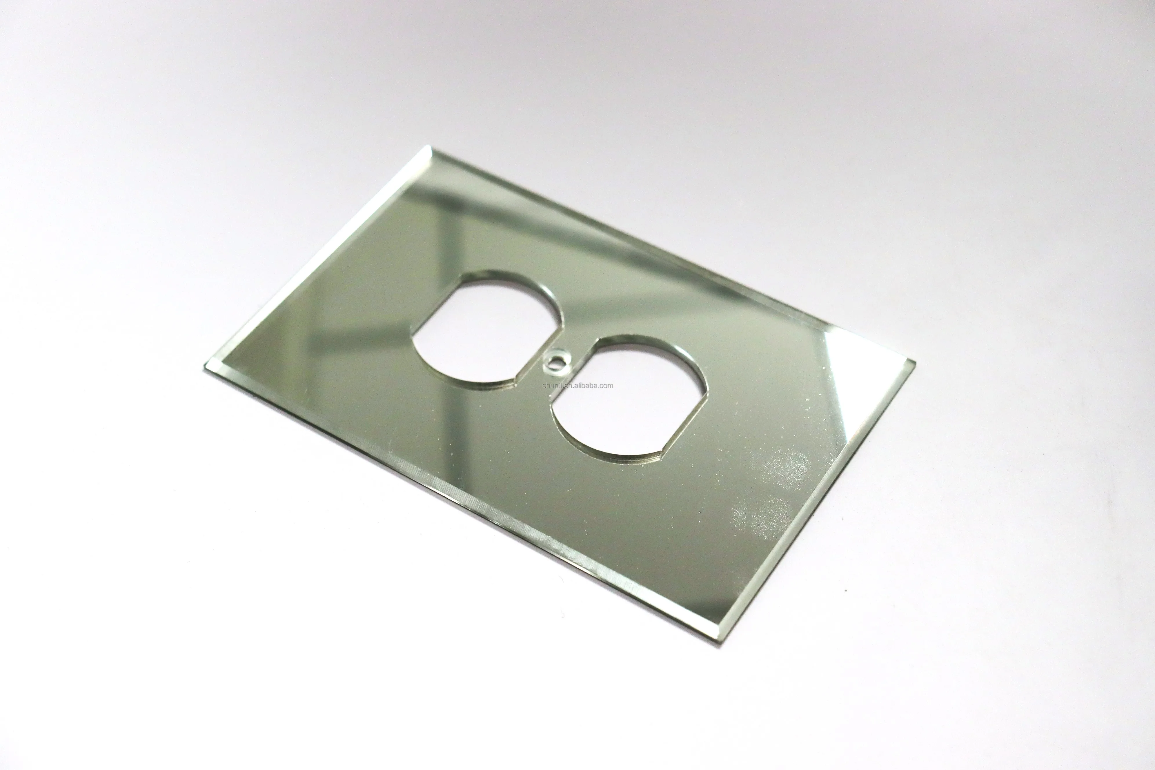 CRL Clear Toggle Switch Acrylic Mirror Plate High Quality Light Switch Mirrored Cover for Decorative