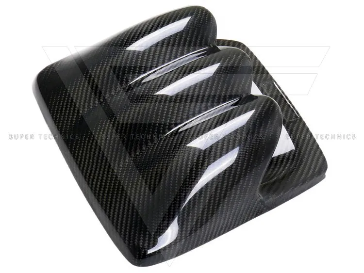 Supertechnics Style Carbon Fiber Interior Trim For 2006-2007 Subaru Impreza 9 GDC Gauge Pod (52 60mm)