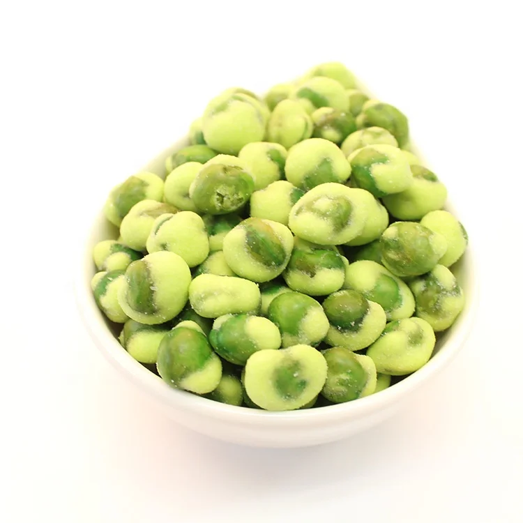 Hot Selling Factory Price Halal Certified Strawberry Wasabi Green Peas with BRC Certification