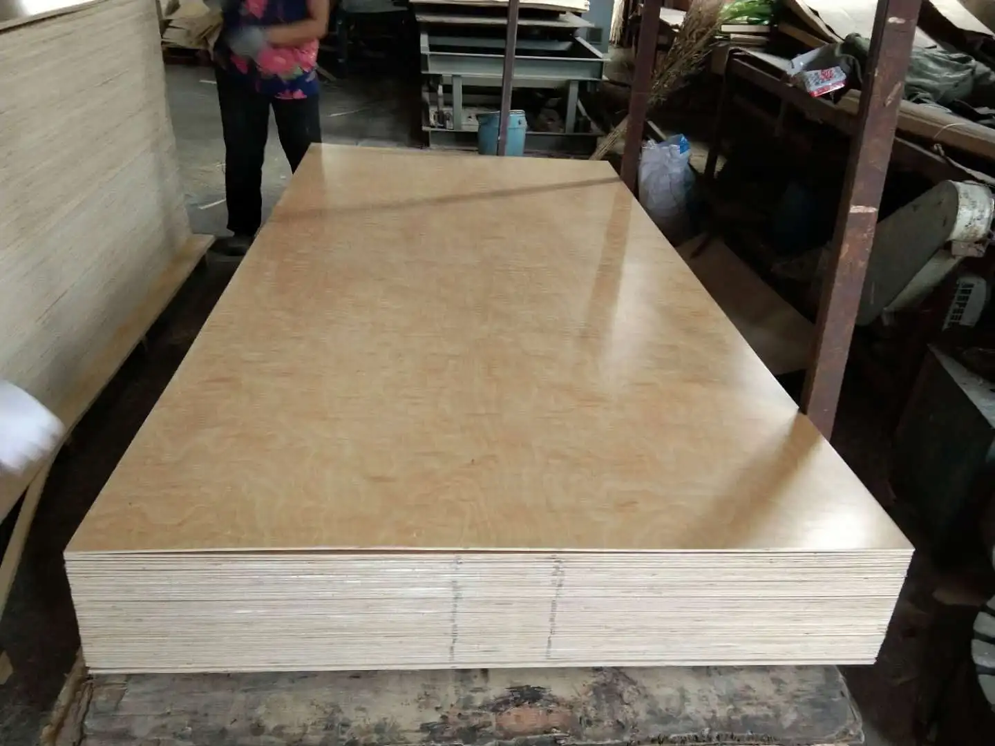 Multiplex birch veneer Plywood sheet with 18mm