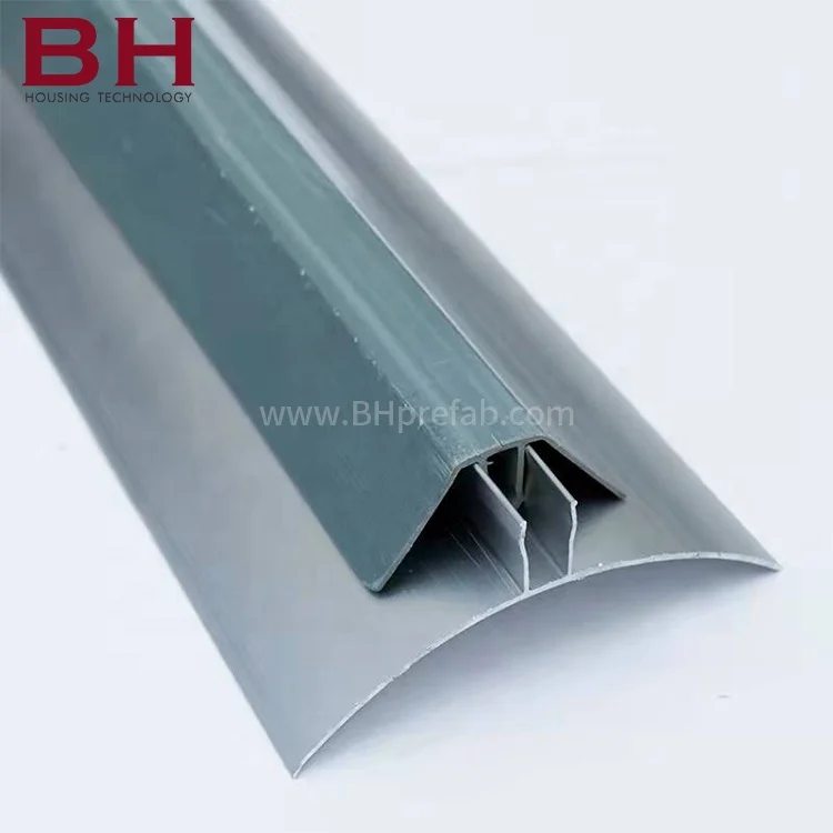 Aluminum alloy extruded profiles interior corner fitting