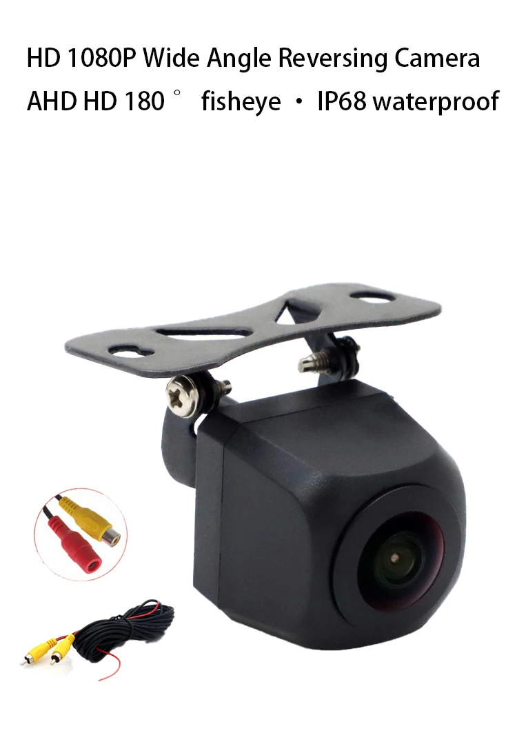 Backup Camera Upgrade 720P Metal 170 Degree Wide Angle Rear View Reversing Camera with Super Night Vision IP68 Waterproof