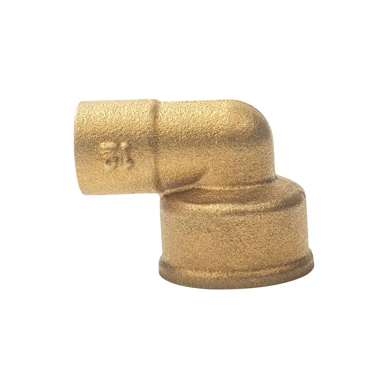 Brass Pipe Fitting 90 Degree Female Elbow Copper Processing Various Sizes Aluminum Alloy Water Pipe Joint