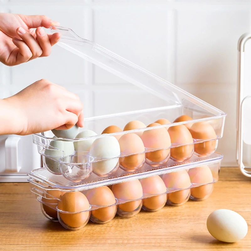kitchen fridge storage basket organizer bin set Plastic bin Cubby plastic bins with lid