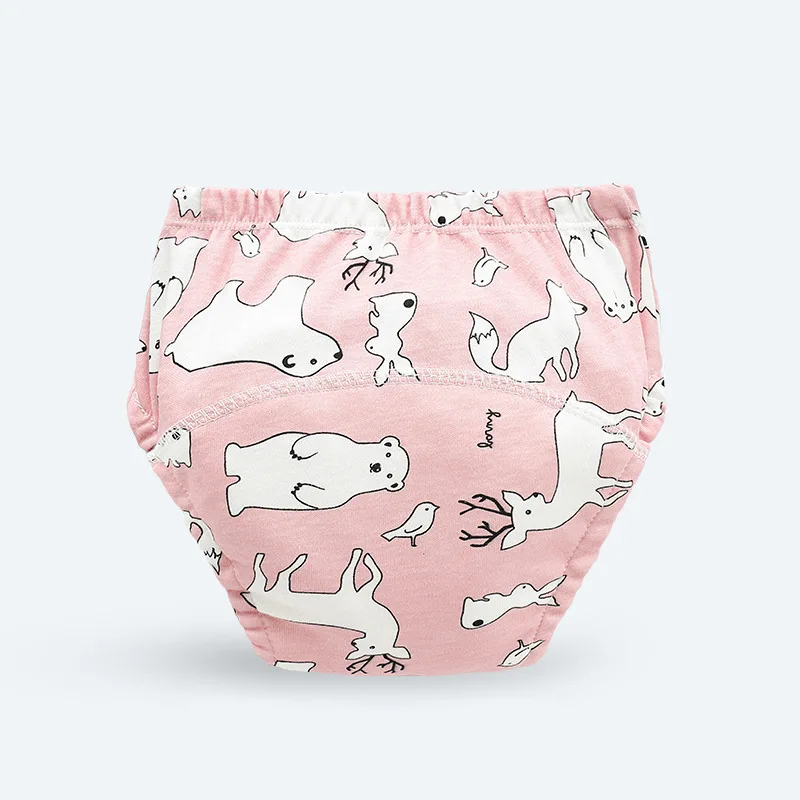 Bverionant Wholesale Factory Direct Cotton Unisex Baby Training Diapers Washable Nappies Reusable Breathable Baby Cloth Diaper