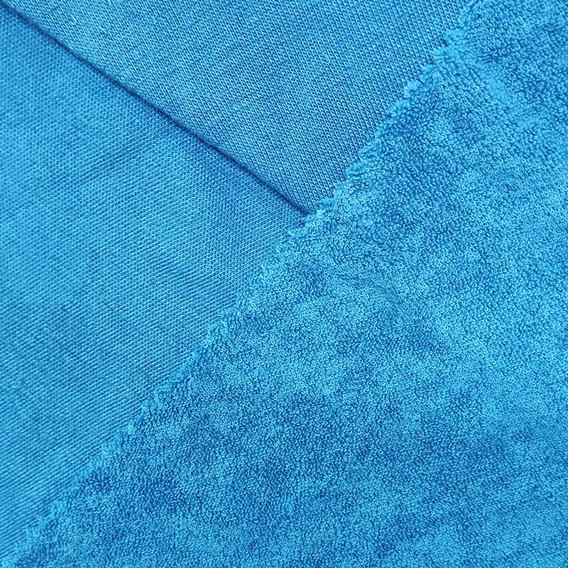 Custom liberty Towel Fabric 100% cotton  knit fabric Super Soft Wholesale