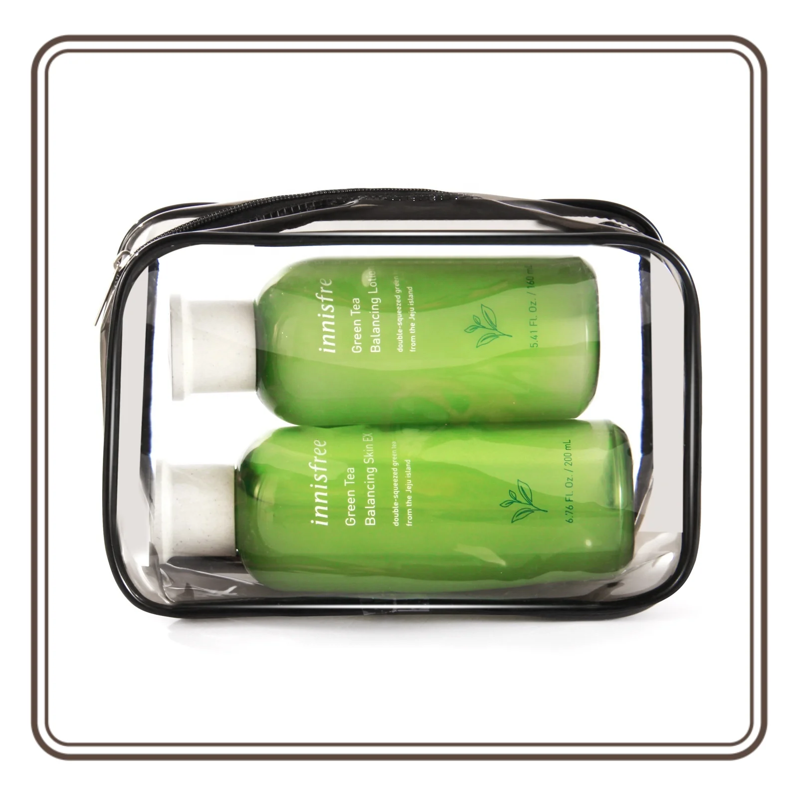 Mini Clear Cosmetic Bag Transparente PVC zipper Lock Bag Waterproof Bag PVC Mobile Phone Cases Clear Pouch bolsa De Maquillaje