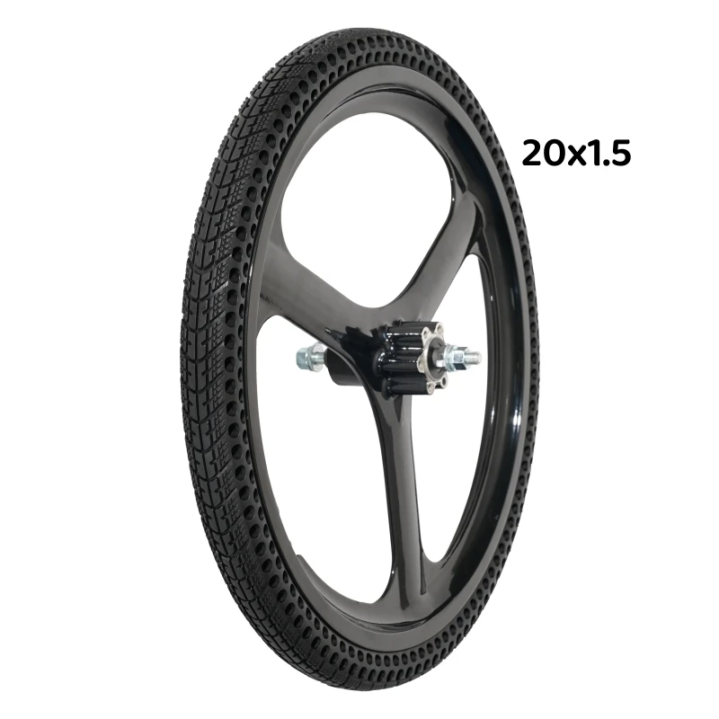 Nedong bike airless tires solid bicycle wheels bike solid wearresistant airless installation-free wheelset continental bike tire