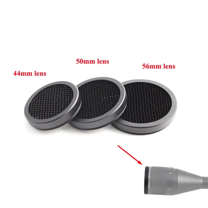 MAGORUI Scope Accessories Mesh 44MM/50MM/56MM  Equipment Optical Aim Sight X Scope Anti-X Sunshade Caps