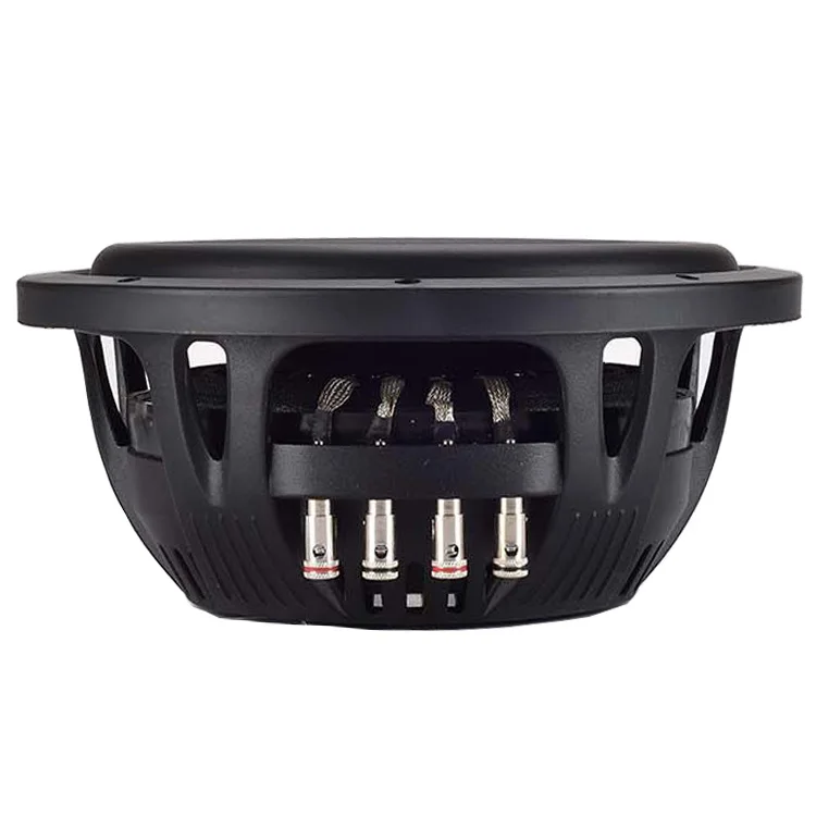 jld audio flat 10 inch speaker 350 watts power dual 2 ohm car subwoofer with non pressed pulp cone for sale