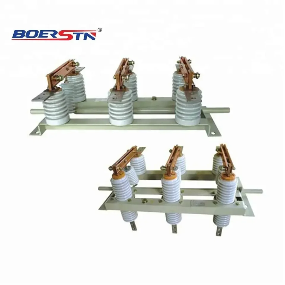 Specializing in the production of GN19-12C/630A indoor high voltage isolation switch 400A panel type knife gate disconnecter