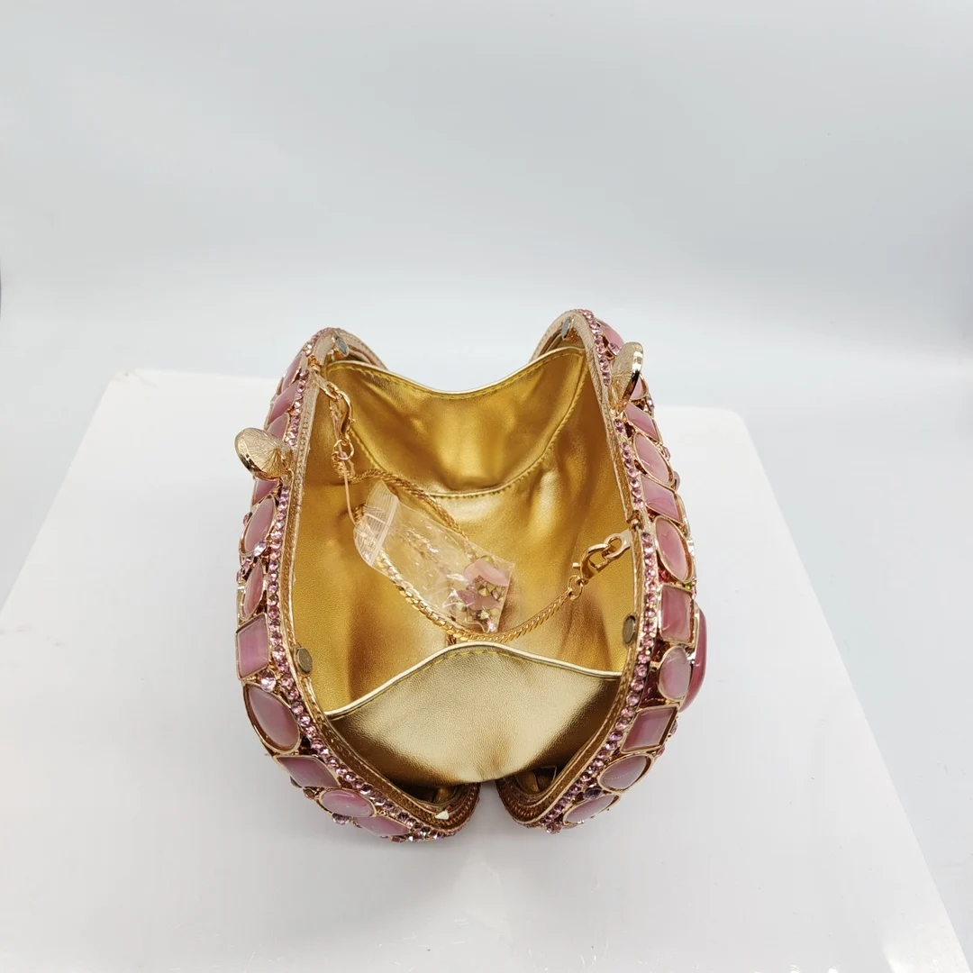 Wedding handbags for women clutch evening bags wholesales luxury ladies dinner purse fashion rhinestone luxury woman clutch bag