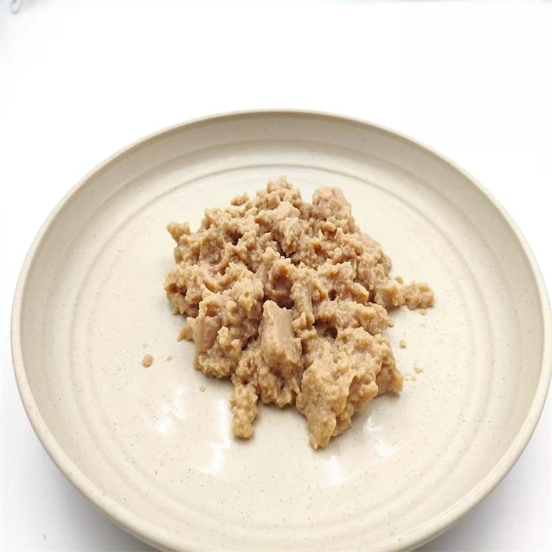 Чистое мясо кошка закуска откорма питание волосы щеки крем суп консервированный Кот