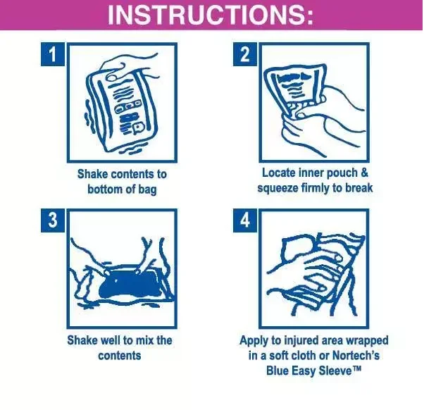 Pain Relief Compress emergency travel home first aid kit bags and pouches instant ice cold pack