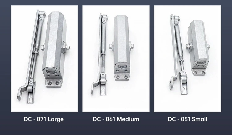 Automatic Concealed Door Closer with Aluminum Hinges Aluminum Door Closer Closer