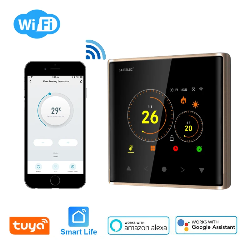 Wireless digital temperature control wifi smart thermostat