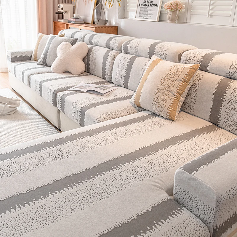 2024 Universal Sofa Cover 3-seat Affordable and Useful Sofa Cover Waterproof L-shaped Sofa Cover
