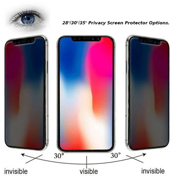 For iPhone 14 13 12 Pro Max Anti Spy Glass Privacy Screen Protector Amazon Hot Products