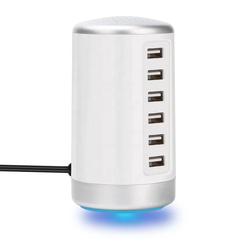 6 USB зарядное устройство для мобильного телефона поддерживает 30 Вт 5 в 1A 2A Быстрая зарядка телефонов