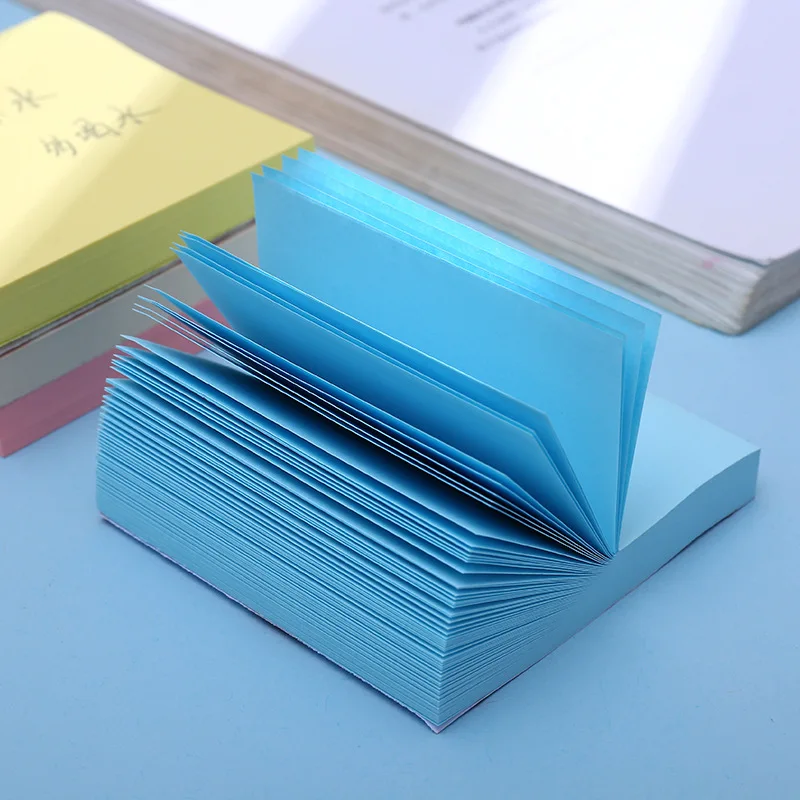 Hot Sale Sticky Notes Multi-color Memo Pad 100 Sheets/Pad Self-adhesive Custom Notes