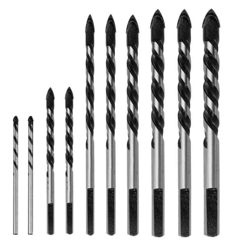 Fryic Triangular handle multifunction drill bits for ceramic tile, glass, brick wall, wood diamond hole saw