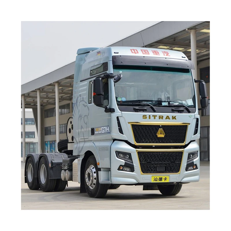 Sinotruk SITRAK G7H heavy-duty truck 590 HP 6X4 LNG automatic transmission tractor