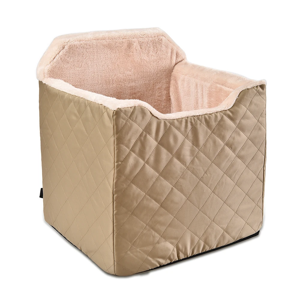 Comfortable Soft Safety Travel Pet Dog Car Booster Seat Bed